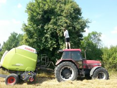 Case 5150 & Claas Variant 360rc