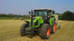 Claas arion 410 & Claas rollant 46