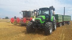 Claas Medion 310 & Deutz-Fahr Agrotron 150 & Pronar