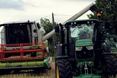 Claas Tucano 320 & John Deer 6125M + Przyczepy x2