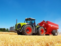 Claas Xerion 5000 + Horsch Titan 34 UW