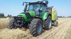 Deutz-Fahr Agrotron K420 & Claas Variant 380