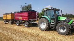 Deutz-Fahr k430 z Zasław i Wielton