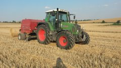 Fendt 414 i Case RB344