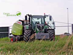 Fendt 720 Vario + Claas Variant 385 RC