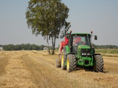 JD 6630 + Case IH RB 344