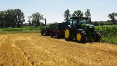 John Deere 6100Mc i autosanki