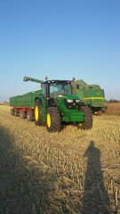 John Deere 6140R + John Deere W540