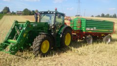 John Deere 6140R + metaltech db10