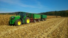 John Deere 6170M & Metaltech DB 1200 &  Brandys 12t