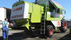 Mycie: Claas Dominator 108 SL Maxi