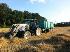 New Holland T6010 + Camara 12t