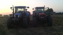 New Holland t6050 & Massey Ferguson 4360