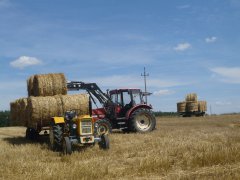 Ursus  C-330m & Zetor 7540  i Lawety