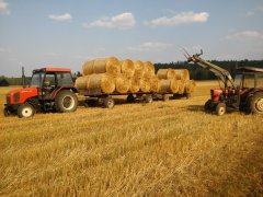 Zetor 6320 i Ursus C-330