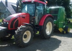 Zetor Forterra 11441 & John Deere 550