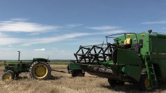 Żniwa 2015 - John Deere 1032,2030 LS