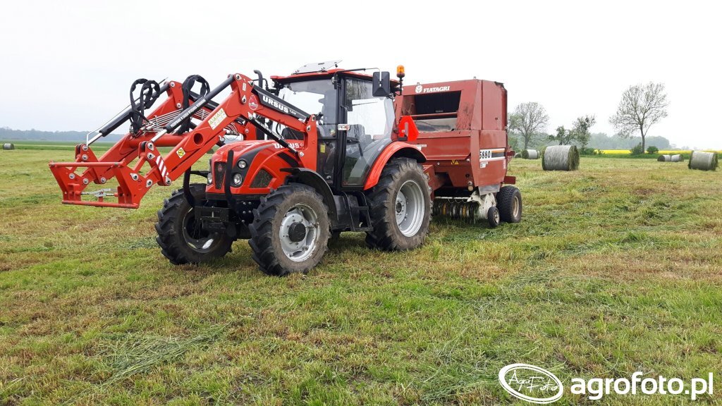 Ursus C-380m i fiatagri 5880