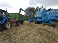 Bizon Dynamic & New Holland t4.55