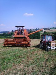 Bizon Z056/3 i Ursus c330