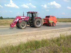 Case IH 1056XL + Agram Gallignani 3200l