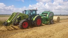 Claas Arion 430 Cis & McHale V660