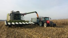 class lexion 650 i Valtra mezo 6550 +fliegl asw110