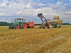 Fendt & Carraro \ Ursus C-330 & Przyczepa