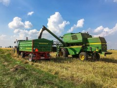 John Deere 1470 i pronar pt610