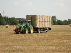 John Deere 5080R i Kögel ANBS 18