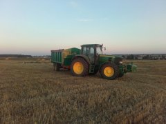 John deere 6830P + tandem 14 t