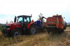 Massey ferguson 6613&Autosan d-47 + Dronningborg d3000