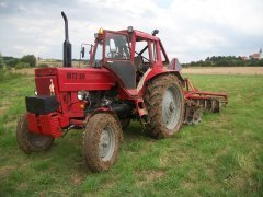 MTZ 80 i brona talerzowa strumyk