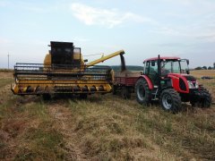 New Holland s-1550 & Zetor Proxima 100 Plus