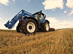 New Holland T.6 155 - Brona talerzowa AGRO-MASZ