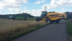 New Holland TC 5050 / John Deere 5080M \u0026 Pronar T653/1