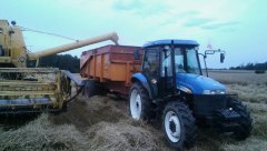 New Holland Td5020 + Weenhuis