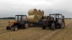 Ursus c-360 + agromet (przerobiona na bele) , Ursus 1004