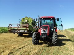 Zetor Proxima 85 + Pronar T653/2 & Claas Mercator 60