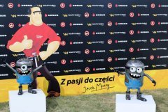 Stoisko Jacek Mocny & Minionki Agro Show 2016