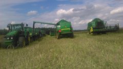 4x John Deere