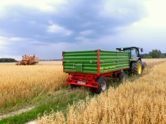 Bizon z056 & John Deere 5080M & Pronar t653/1