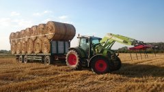 Claas Arion 430 Cis + Kässbohrer D17-B