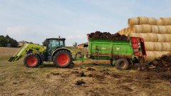 Claas Arion 430 Cis + Unia Tytan 12