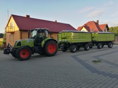 CLAAS ARION i ZASŁAW