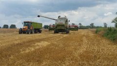 Claas Lexion 450 & Renault Temis 610Xn