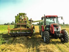 Claas Mercator 60, Zetor Proxima 85 + Pronar T653/2