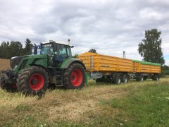 Fendt 826 + zestaw Joskin