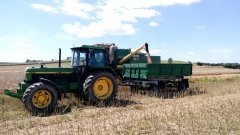 John Deere 3350 + D47 i Fortschritt E514