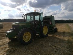 John Deere 6610SE & John Deere 582